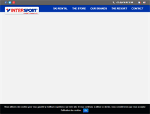 Tablet Screenshot of intersport-laclusaz.com